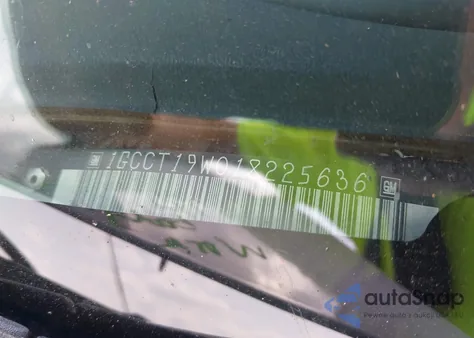 2001 Chevrolet S-10 Ls из США, поврежденный, VIN 1GCCT19W018225636